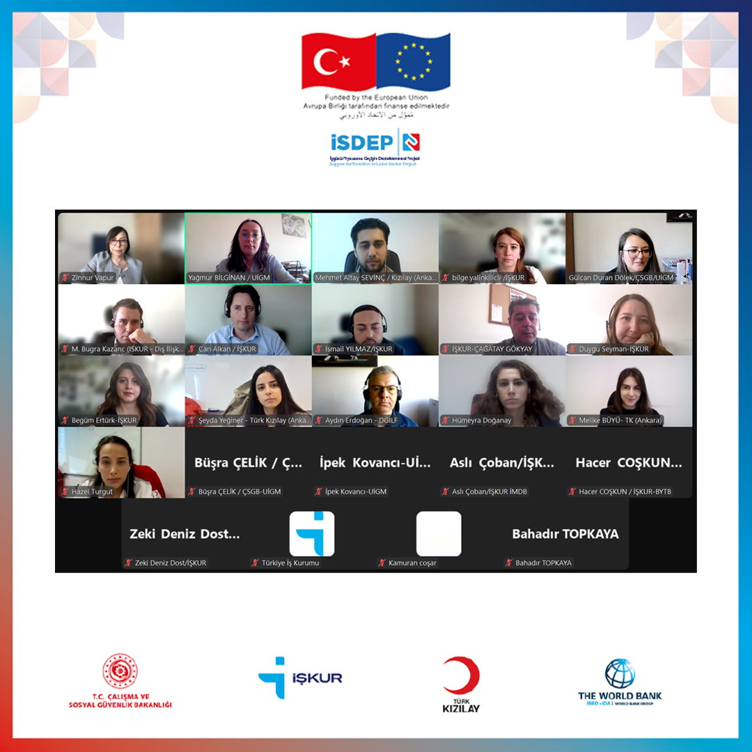 Proje kapsamında Uluslararası İşgücü Genel Müdürlüğü tarafından İŞKUR Genel Müdürlüğü ve Türk Kızılay proje ekipleri ile birlikte 5. Koordinasyon Toplantısı 11 Ekim tarihinde gerçekleştirildi. #isdep2 #csgb #uigm #iskur #kizilay