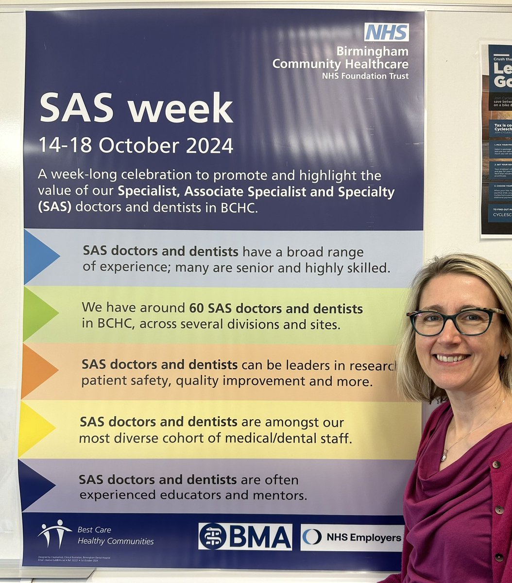 Sophie carter (@moseleymum) on Twitter photo Celebrating all our fantastic SAS doctors and dentists in BCHC championed by our SAS tutor Sarah. Look out for the posters across the trust and lunchtime events #SASWeek24 #SASDoctors <a href="/BCHCRKIRBY/">Richard Kirby</a> <a href="/dr_robbie_d/">Dr RD ππππππ</a> Celebrating all our fantastic SAS doctors and dentists in BCHC championed by our SAS tutor Sarah. Look out for the posters across the trust and lunchtime events #SASWeek24 #SASDoctors <a href="/BCHCRKIRBY/">Richard Kirby</a> <a href="/dr_robbie_d/">Dr RD ππππππ</a>