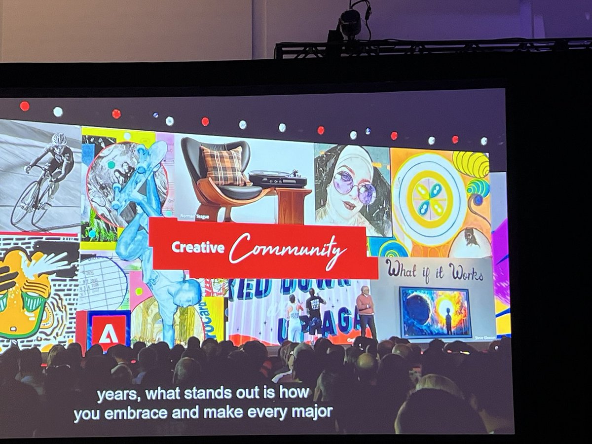 NieuxSociety's tweet photo. I spy ‘What if it Works’ in the ⁦@Adobe⁩ presentation #WIIW https://t.co/Op70kP6rip