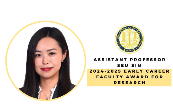 Pleased to share that Assistant Prof. Seunghyun Sim received the 2024-2025 Early-Career Faculty Award for Research from UC Irvine's academic senate.

She's developing living biomaterials - integrating synthetic #Biology w/ synthetic soft materials (molecular #Engineering).