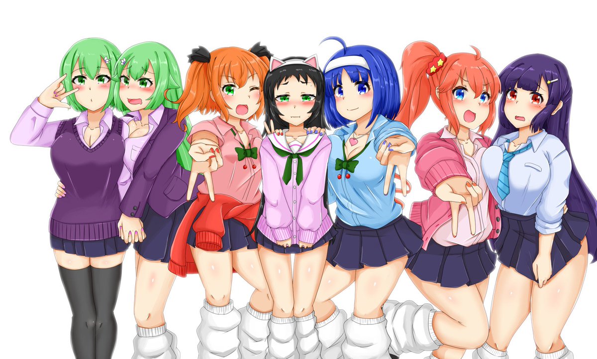 ツイン関係のフォロワーさん増えたので自己紹介がてら絵を再掲
よろしくお願いしますね