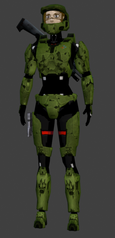 ChertahM's tweet photo. To compliment my Star-Arbiter (Starbiter if you will) from a while back, here's Elster Chief (LSTR-117)

#Signalis #Halo https://t.co/LoqZWc9hL0