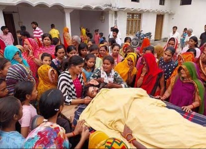 abvpjnu's tweet photo. The brutal murder of a youth, Gopal Mishra by radical Islamists in Bahraich is really distressing. ABVP-JNU calls for immediate action against all the culprits involved. #बहराइच https://t.co/CsqdHeLTEl