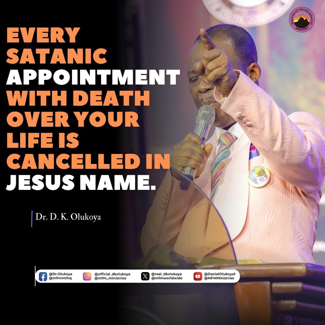 REAL_DKOLUKOYA's tweet photo. You shall not sleep the sleep of death in Jesus name. 
Evil harvesters of your labour shall be wasted and you shall live in absolute prosperity in Jesus name.
A loud Amen

A loud Amen!
@MFMWorldwide https://t.co/EuUhD3gARu