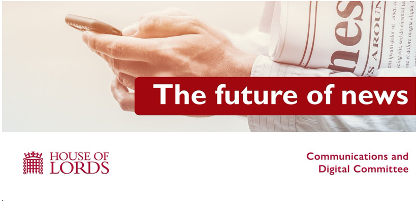 Lords Communications and Digital Committee (@lordscommscom) on Twitter photo 📅Tomorrow we're speaking with ministers from <a href="/DCMS/">Department for Culture, Media and Sport</a> and <a href="/SciTechgovuk/">Department for Science, Innovation and Technology</a> about the future of news.
We'll be asking about trends in online news, copyright and AI, disinformation and free speech, the future of the BBC, and SLAPPs.
📷Watch the session: committees.parliament.uk/event/21985/fo… 📅Tomorrow we're speaking with ministers from <a href="/DCMS/">Department for Culture, Media and Sport</a> and <a href="/SciTechgovuk/">Department for Science, Innovation and Technology</a> about the future of news.
We'll be asking about trends in online news, copyright and AI, disinformation and free speech, the future of the BBC, and SLAPPs.
📷Watch the session: committees.parliament.uk/event/21985/fo…