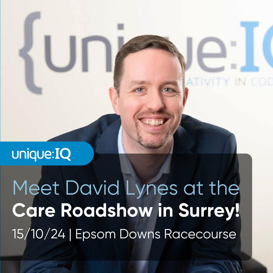 Unique IQ π (@uniqueiq) on Twitter photo To our friends in the south! If you missed us at the Care Show in Birmingham last week, we have another fantastic opportunity for you. Meet Unique IQ's CEO & Founder David Lynes at the <a href="/careroadshows/">Care Roadshows</a> held at Epsom Downs Racecourse
#homecaresoftware To our friends in the south! If you missed us at the Care Show in Birmingham last week, we have another fantastic opportunity for you. Meet Unique IQ's CEO & Founder David Lynes at the <a href="/careroadshows/">Care Roadshows</a> held at Epsom Downs Racecourse
#homecaresoftware