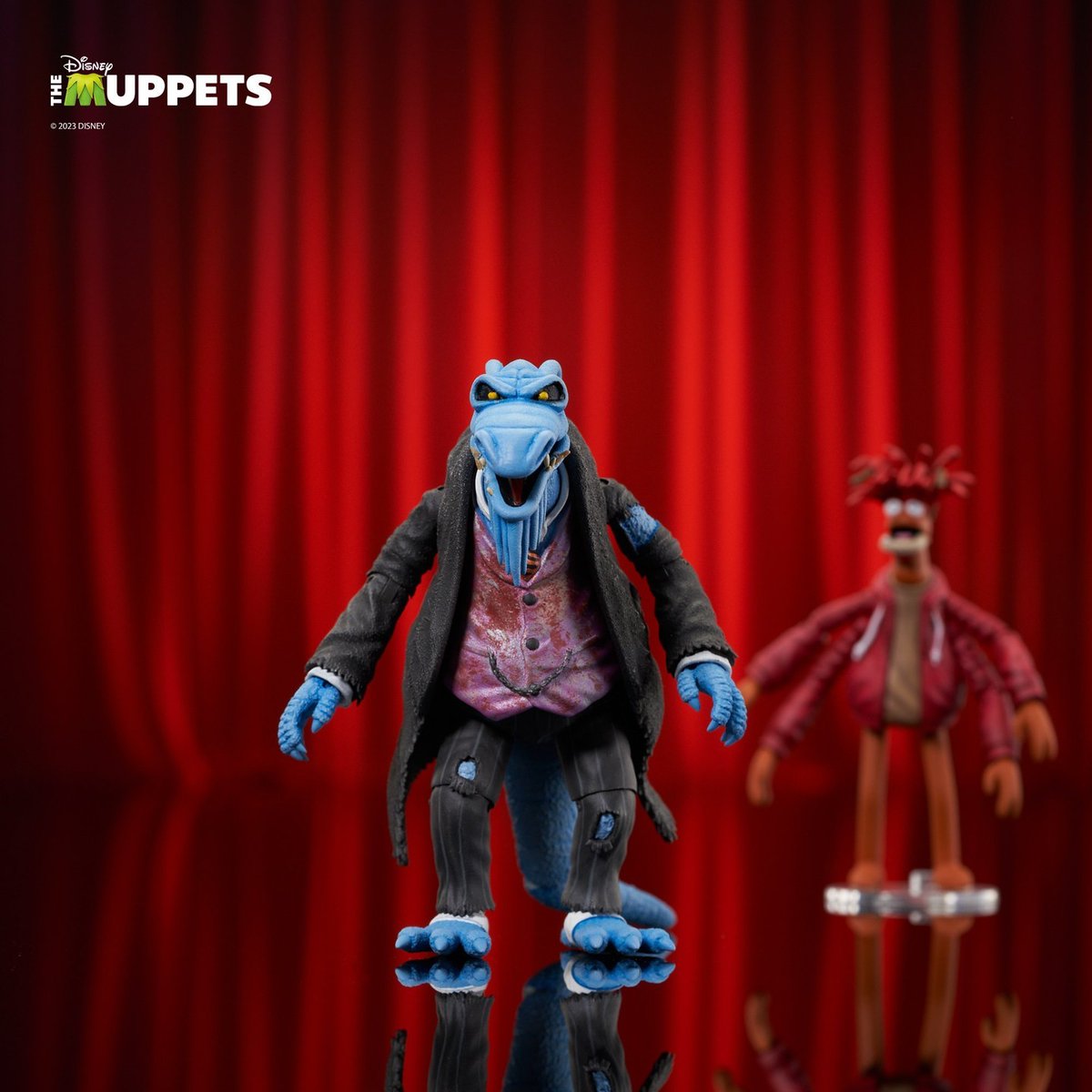 CollectDST's tweet photo. The super-creepy and ultra-fashionable Uncle Deadly pairs up with Muppets Tonight’s breakout star Pepe the King Prawn in this Muppets Deluxe Action Figures Set! https://t.co/BWqqxrLPLV

  #TheMuppets #UncleDeadly #KingPrawn #Pepe #CollectDST #ActionFigure #DiamondSelectToys https://t.co/2zg8qL8ZIc