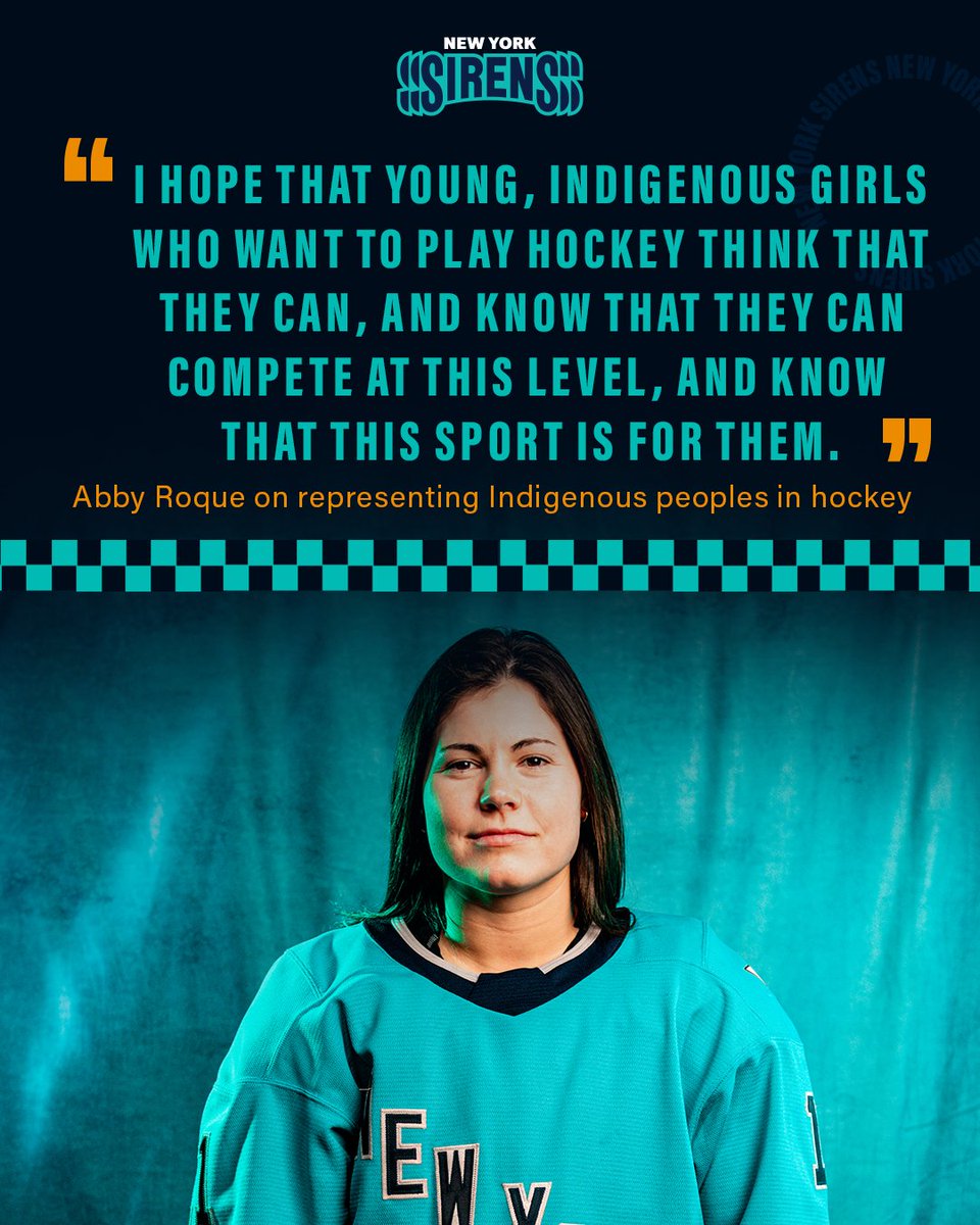 On Indigenous Peoples’ Day, we celebrate Abby Roque’s significant impact as she proudly represents her community on one of women's hockey's biggest stages. Her achievements not only inspire others but also honor the rich heritage and resilience of Indigenous peoples.