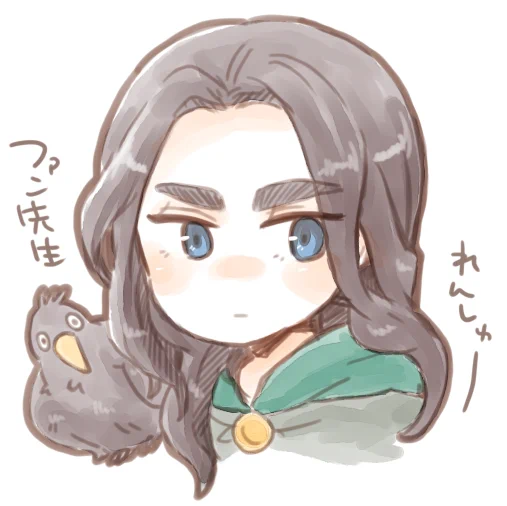 ファン先生れんしゅう。ロングヘアの美青年は難しい・・・ 