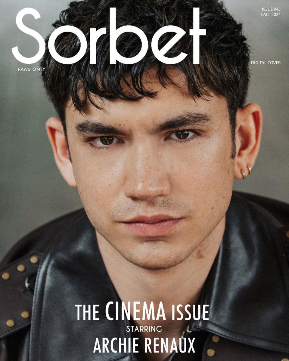 Archie Renaux Daily (@renauxdaily) on Twitter photo Archie Renaux for <a href="/SorbetMag/">Sorbet Magazine</a>.
‘Actor Archie Renaux returns to Earth, battle-worn but alive and kicking, after fighting off face-huggers and xenomorphs in Fede Alvarez’s Alien: Romulus.’
Photographed by <a href="/jackalexanderUK/">Jack Alexander</a>. Archie Renaux for <a href="/SorbetMag/">Sorbet Magazine</a>.
‘Actor Archie Renaux returns to Earth, battle-worn but alive and kicking, after fighting off face-huggers and xenomorphs in Fede Alvarez’s Alien: Romulus.’
Photographed by <a href="/jackalexanderUK/">Jack Alexander</a>.