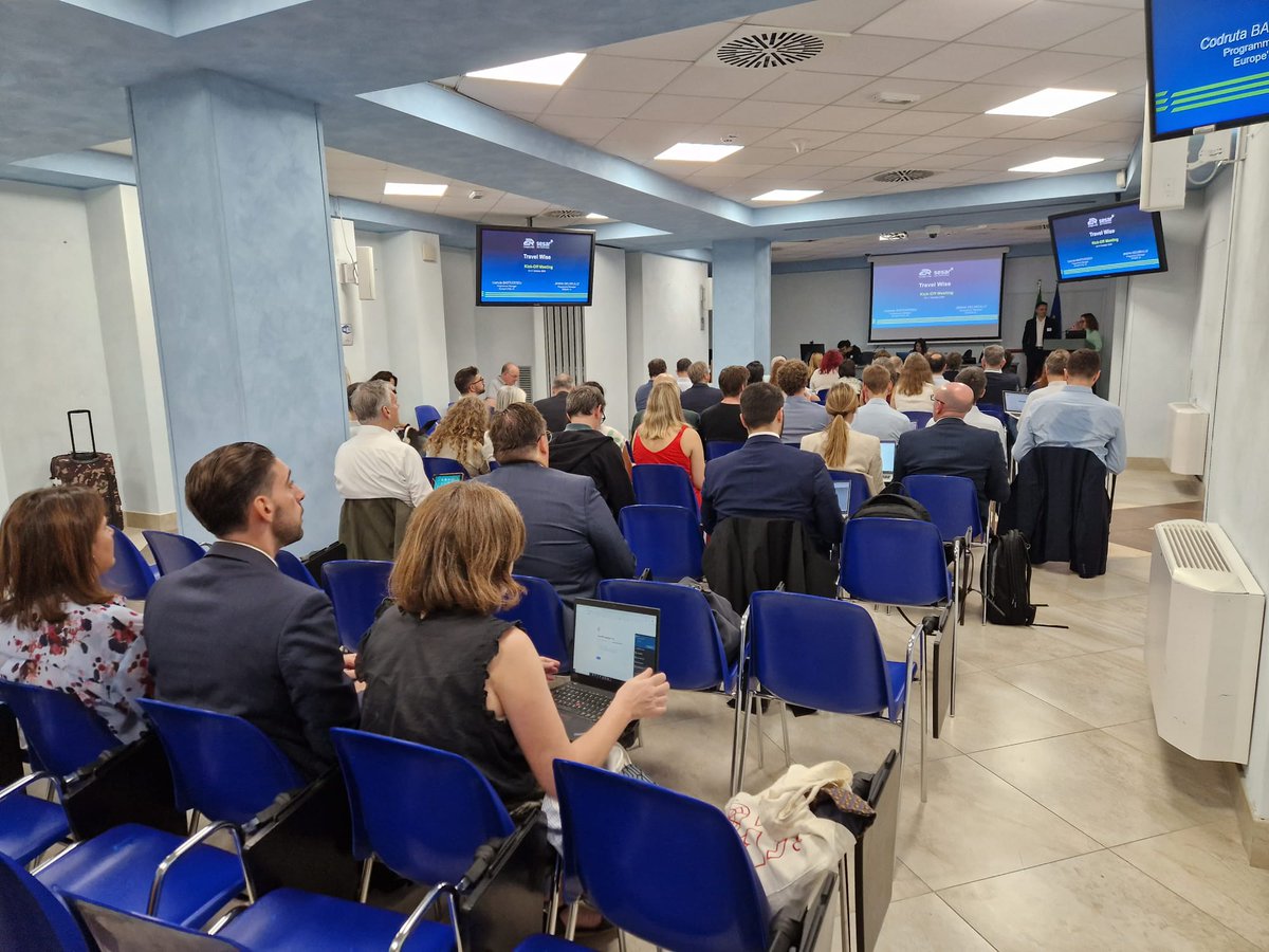 Europe's Rail JU (@eurail_ju) on Twitter photo 🚆✈️The Travel Wise project has officially kicked off!
A joint effort between #EU_Rail & <a href="/SESAR_JU/">SESAR JU🇪🇺✈️</a>, the project aims to connect air & rail operators, improving decision-making & enhancing the passenger experience through real-time data sharing.
#Synergies #Multimodality 🚆✈️The Travel Wise project has officially kicked off!
A joint effort between #EU_Rail & <a href="/SESAR_JU/">SESAR JU🇪🇺✈️</a>, the project aims to connect air & rail operators, improving decision-making & enhancing the passenger experience through real-time data sharing.
#Synergies #Multimodality