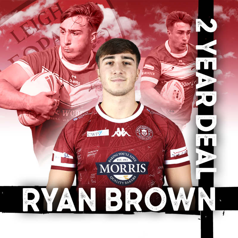 LeighLeopardsRL's tweet photo. 🖋 𝗡𝗘𝗪 𝗦𝗜𝗚𝗡𝗜𝗡𝗚! 🐆

Leigh Leopards can confirm the signing of Ryan Brown on a two-year contract from Wigan Warriors.

Read more ⬇️