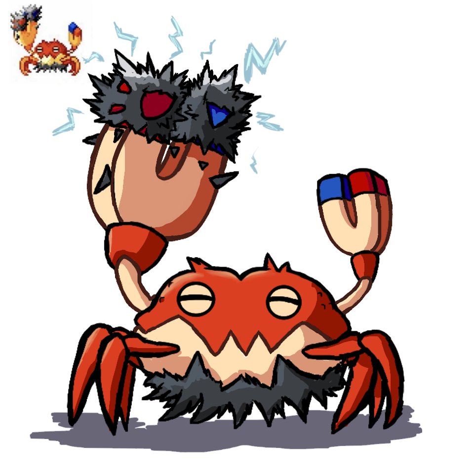 Cut little magnet crab dude from the Pokemon leaks