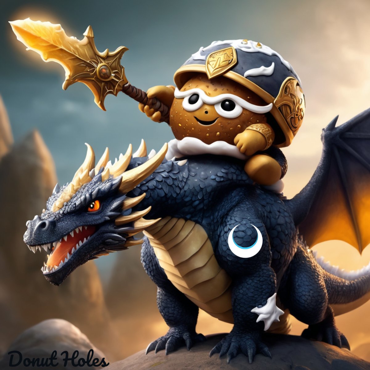 Glazetopia's tweet image. The Donuts support the New King of OmniKingdoms #OMKG #DONUTS