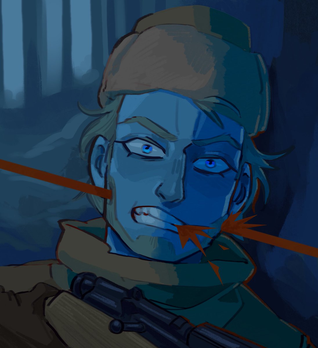 my golden kamuy fanarts yippeee!!