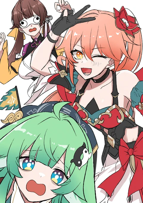 #ファンアート展示会  #StarRail   【怪異退治隊、集合!】 怪異退治隊におまかせあれ! 前の方:@ 6U_s 次の方:@ sagittarius3215 