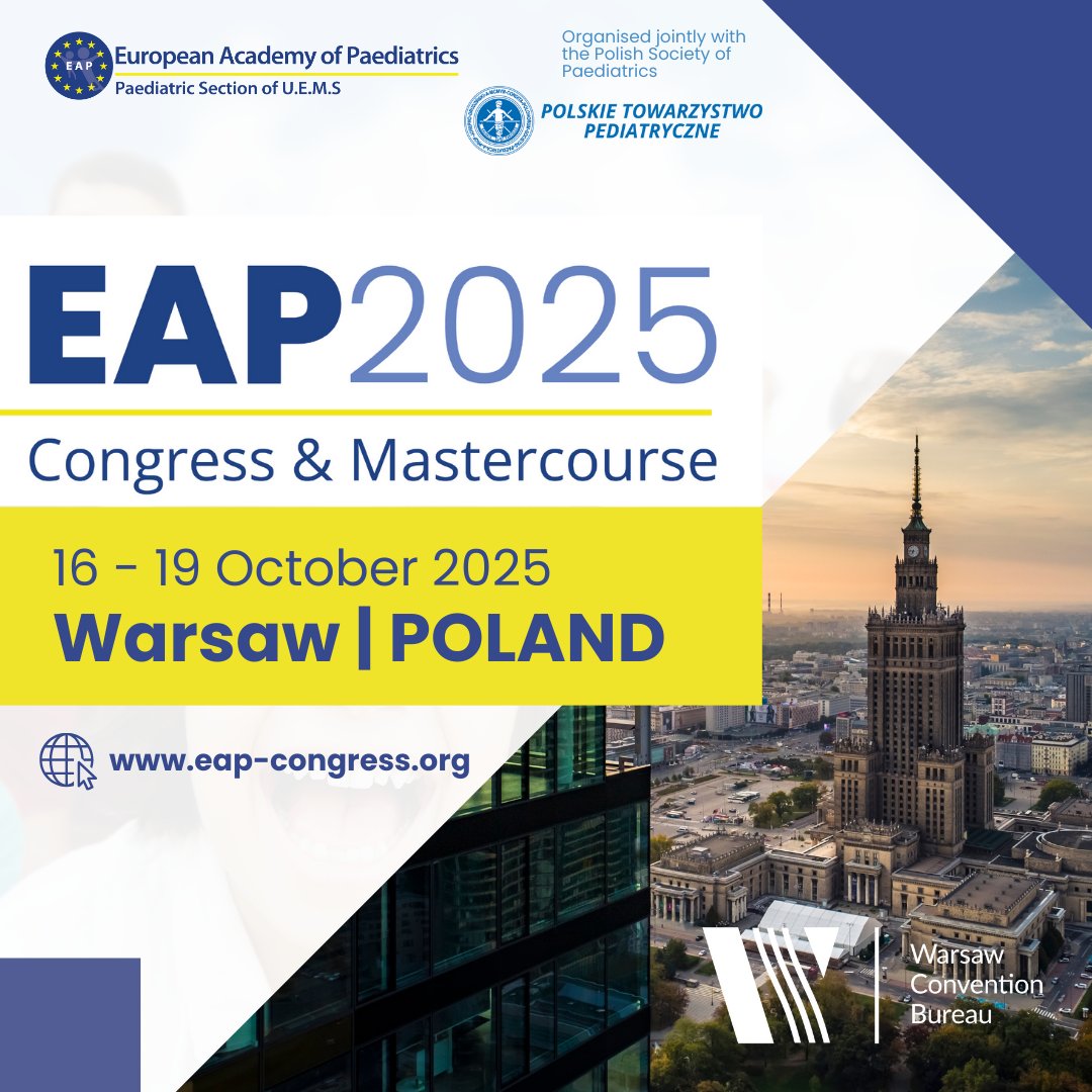 European Academy of Paediatrics (EAP) tweet media