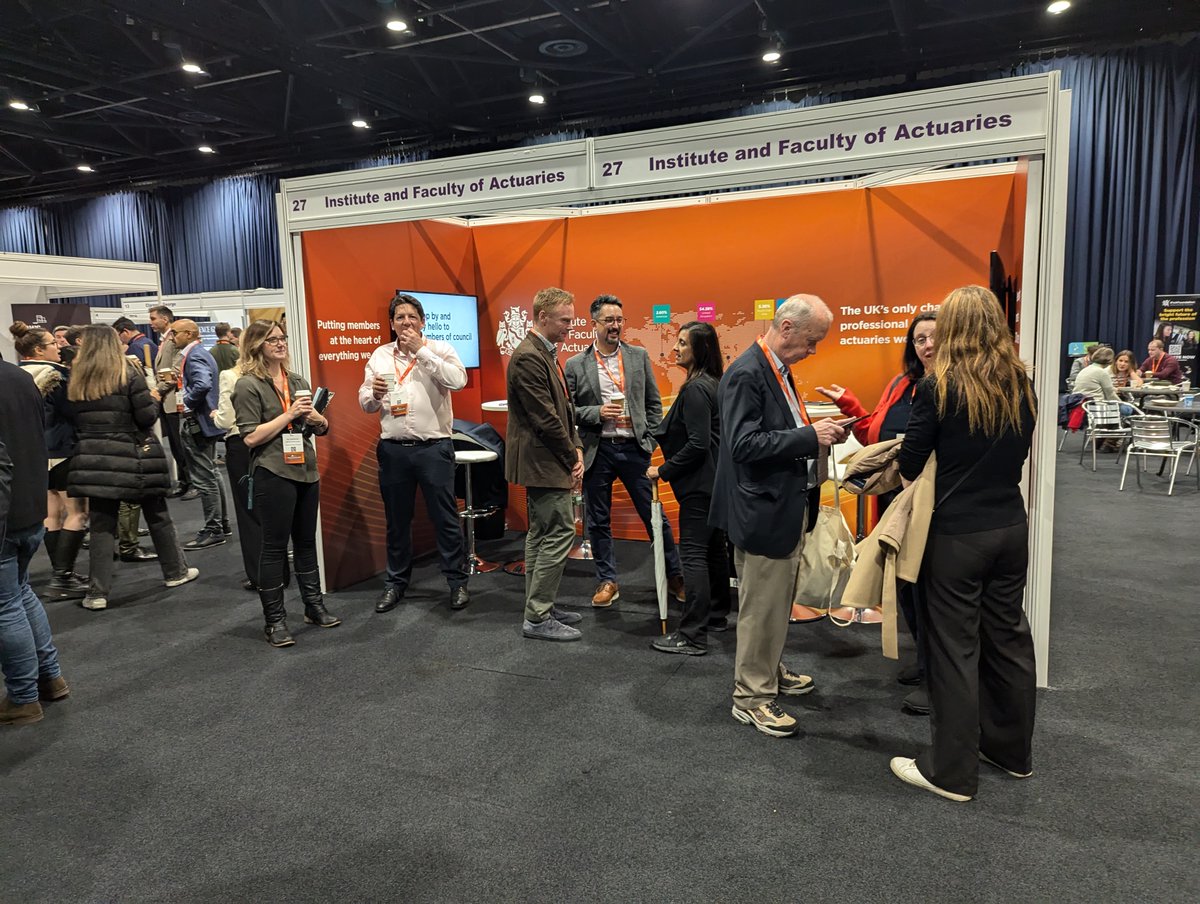 actuarynews's tweet photo. The crowds are gathering as we begin #LifeConf 2024 this afternoon.
Don't forget to visit the Exchange Hall where you can visit all our exhibitors and our own stand. https://t.co/fy6zQubt6k