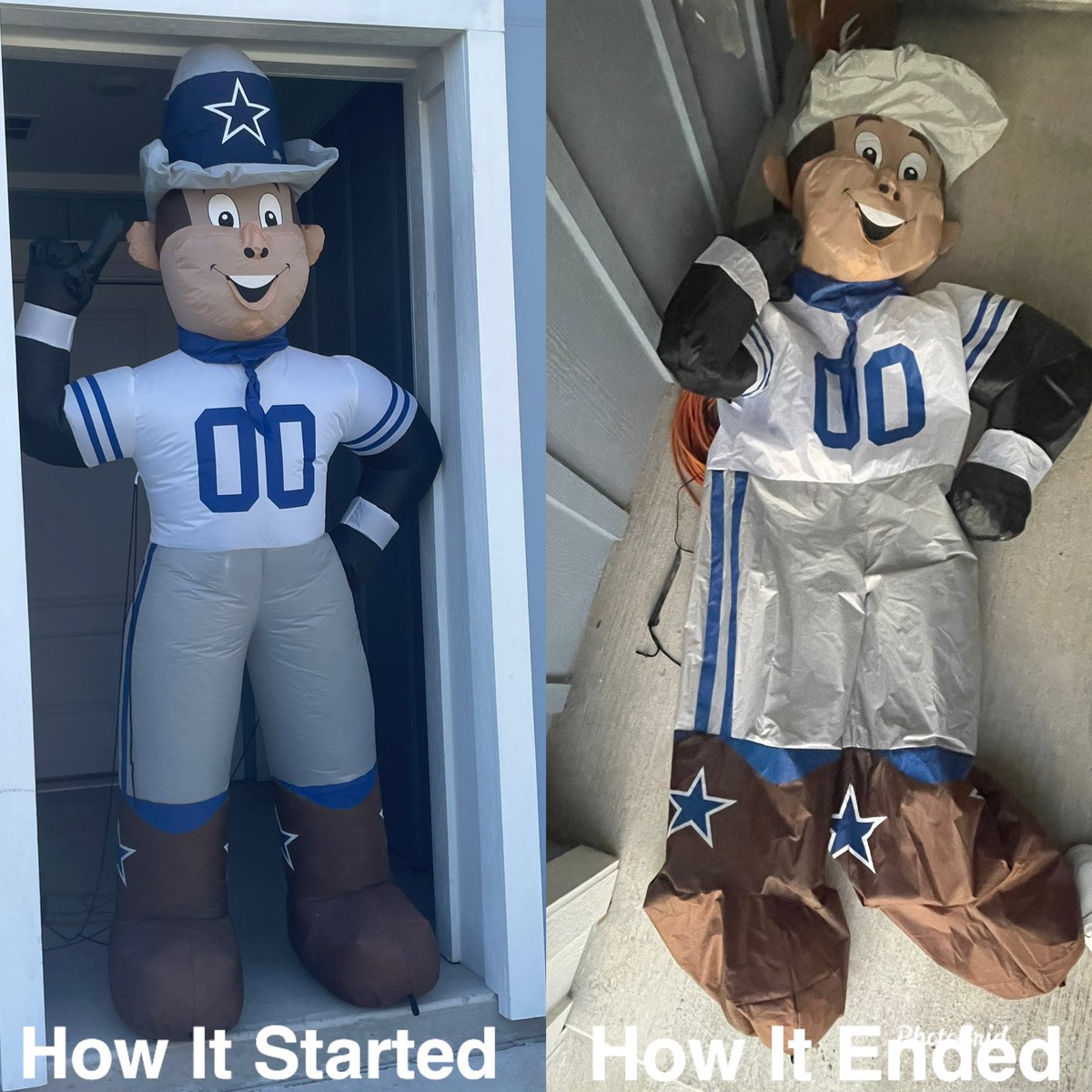 SeanJohn5's tweet photo. @dallascowboys #HowItStarted #HowItEnded #NFL #AllIn #JerryJonesDidThis @1053SS @BobbyBeltTX @rjchoppy @LuckyLuciousP @BryanBroaddus @gavindawson @EricChiofalo @ZachWolchuk https://t.co/xccVYhBfGa