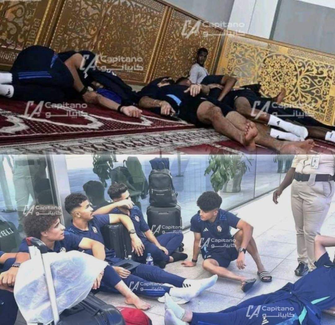 The true story from the captain of the Libyan national team about what happened in Nigeria

we left the hotel at 6 am to the airport, the plane took off at 9 am, the flight duration was 4 hours in the air, we arrived in Nigeria at 1 pm Libyan time, our clothes were searched while