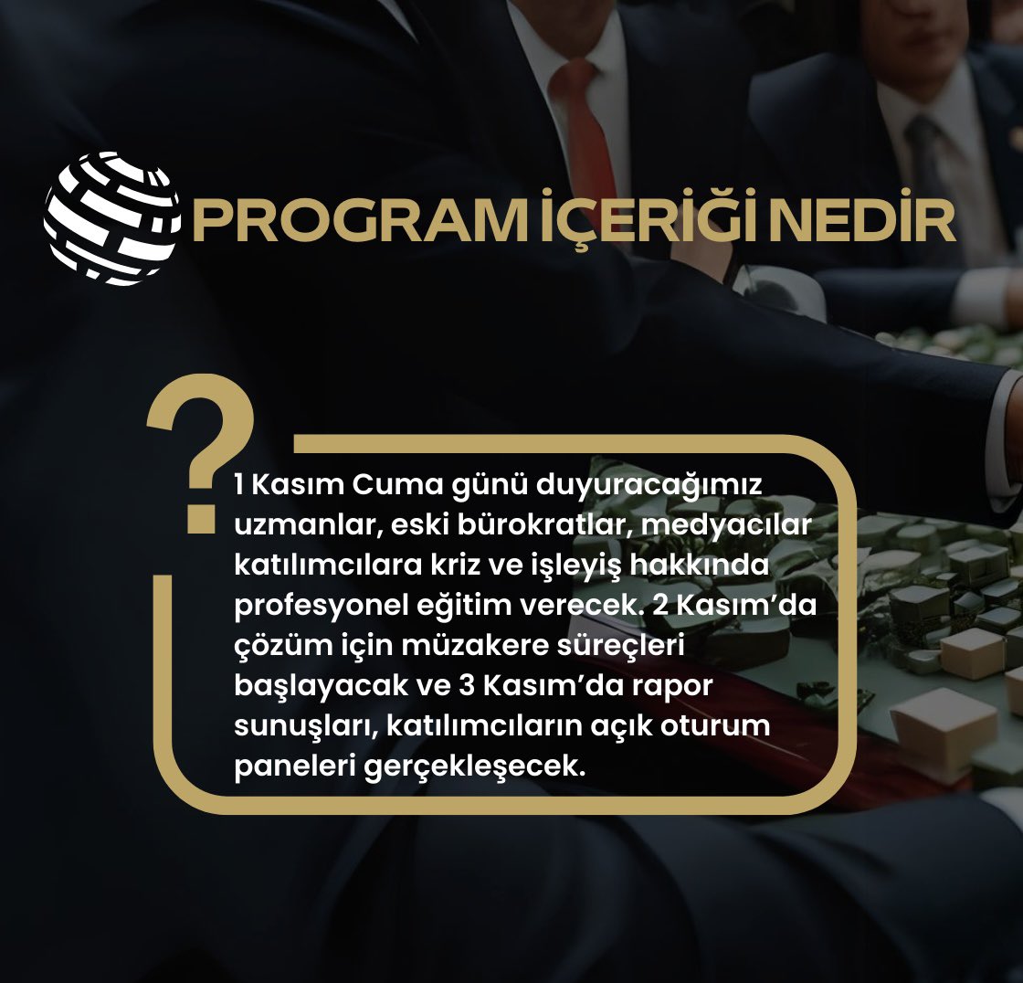 Küresel Diplomasi Kulübü tweet media