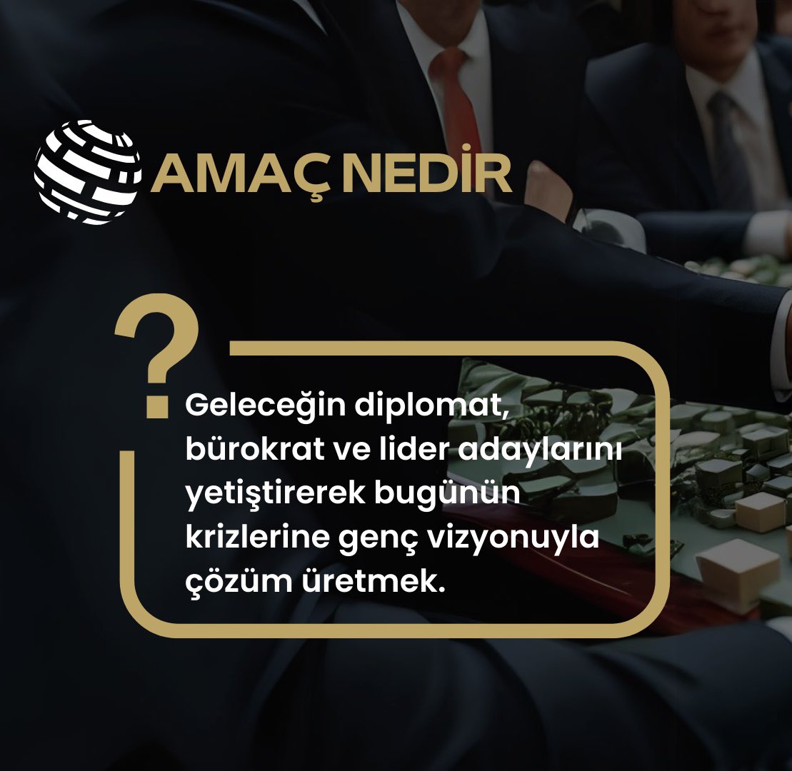 Küresel Diplomasi Kulübü tweet media