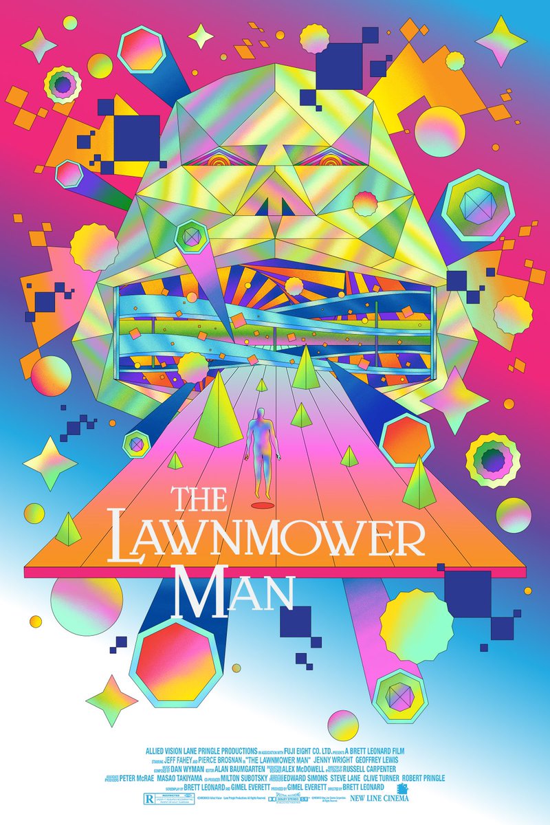 scott_balmer's tweet photo. A movie poster I made a couple of years ago for an exhibition based on the 1992 film The Lawnmower Man
#illustration #illustrator #poster #movieposter #alternativemovieposter #film #1992 #scifi
#virtualreality #vector #psychedelic #madewithaffinity https://t.co/JpTGXG2qeV