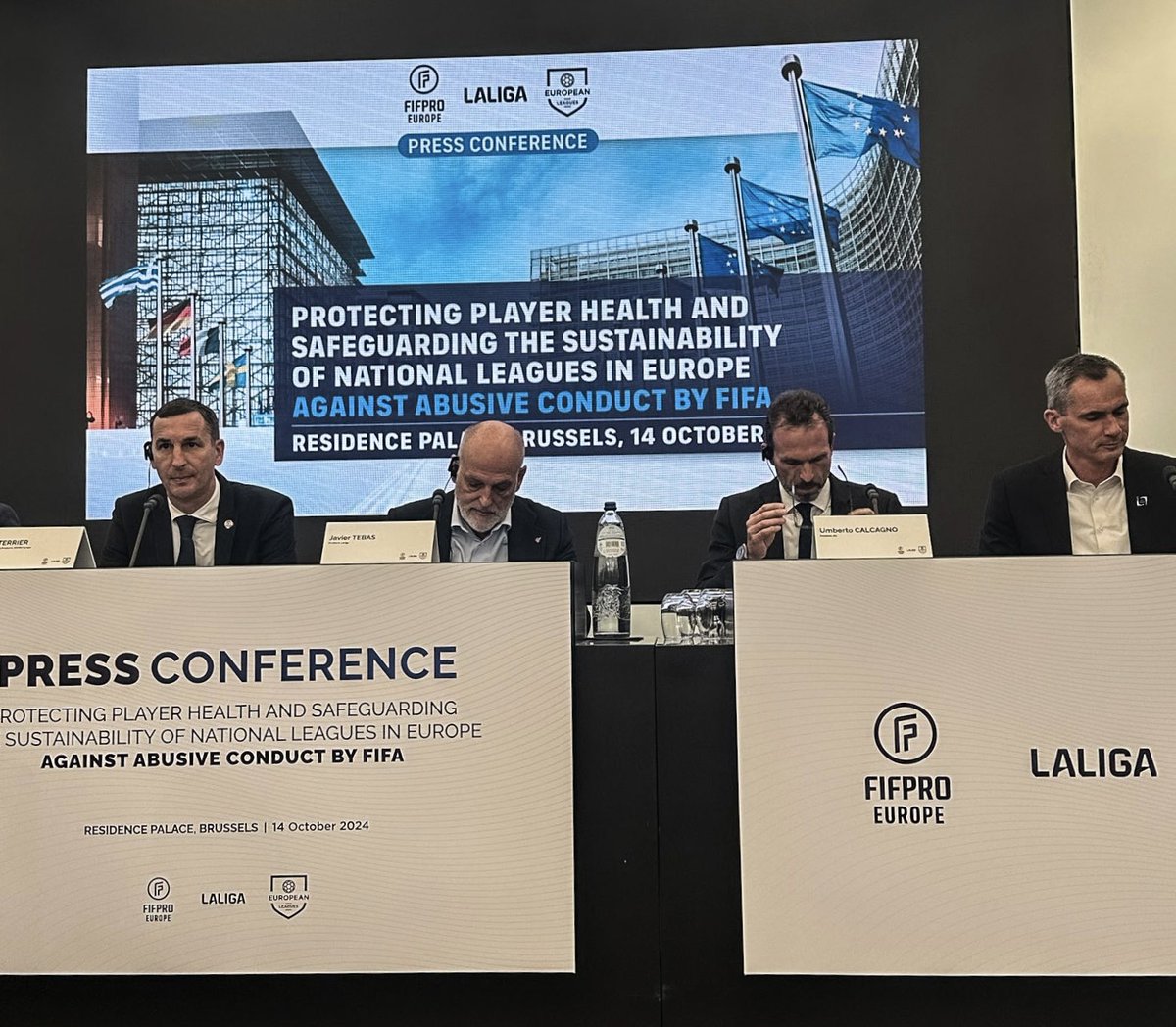 AIC (@assocalciatori) on Twitter photo Today, #FIFPRO Europe, <a href="/EuropeanLeagues/">European Leagues</a>, and <a href="/LaLiga/">LALIGA</a> have filed a complaint with the <a href="/EU_Commission/">European Commission</a>, challenging FIFA's handling of the international match calendar, including decisions relating to the FIFA Club World Cup 2025. Today, #FIFPRO Europe, <a href="/EuropeanLeagues/">European Leagues</a>, and <a href="/LaLiga/">LALIGA</a> have filed a complaint with the <a href="/EU_Commission/">European Commission</a>, challenging FIFA's handling of the international match calendar, including decisions relating to the FIFA Club World Cup 2025.