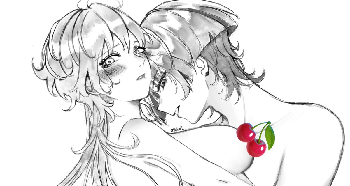 AkaiVelvett's tweet photo. Sweet cherries~ 

#scaraether https://t.co/NNk4gsyQEM