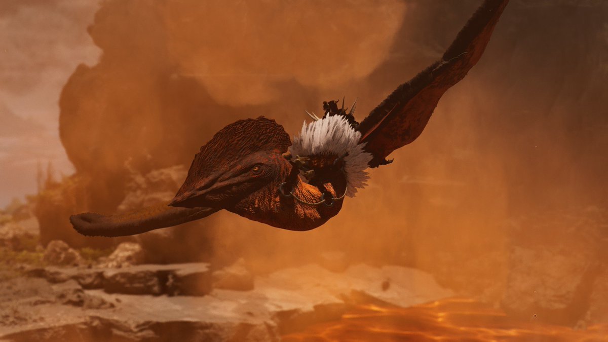 Xyphias_'s tweet photo. J'ai enfin publié la grosse mise à jour de mon mod Ark Hatzegopteryx, avec un nouveau modèle et des nouvelles animations! https://t.co/JwLZJaT4zh