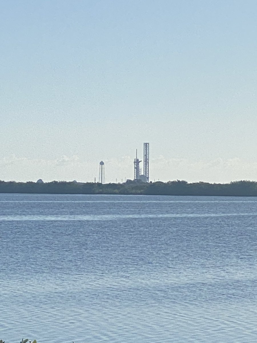 We’re ready.  Beautiful clear calm day.