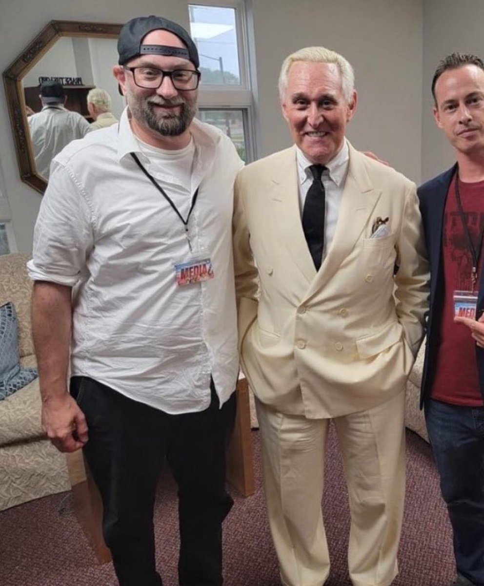 This picture of <a href="/RogerJStoneJr/">Roger Stone</a> with the new Trump “assassin” is really pissing him off, be a shame if you shared it and tagged him. A real shame.