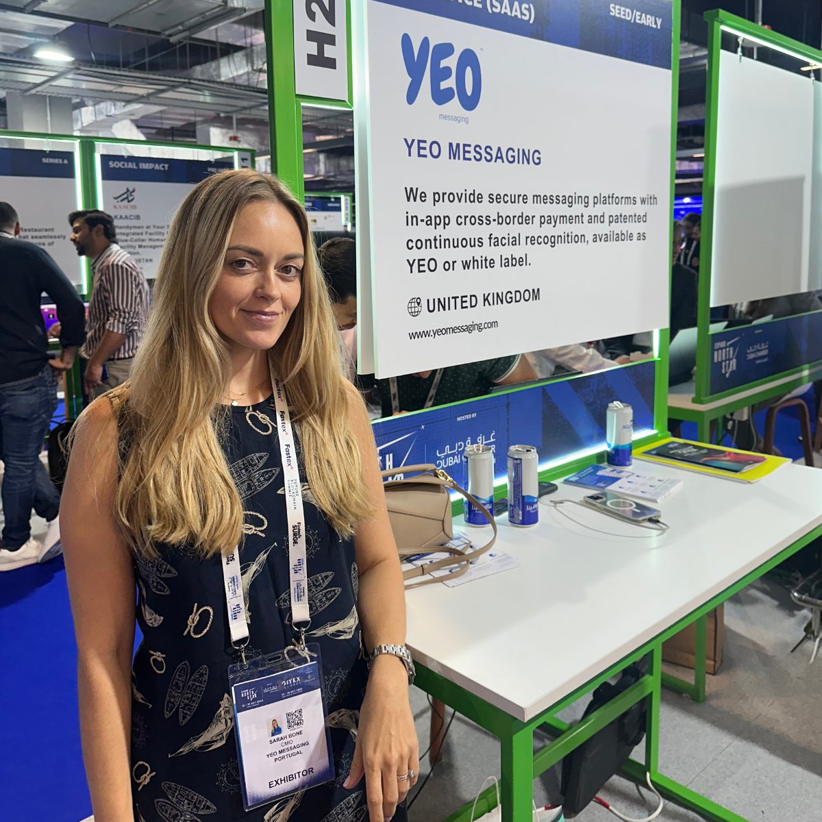 Sarah Norford-Jones (@sarahjnj) on Twitter photo In Dubai for <a href="/expandnorthstar/">Expand North Star</a> ? Come and check out <a href="/YEOmessaging/">YEO Messaging</a> in Hall 2! Let's chat about our private, secure communication platform and products!
#Dubai #UAE #YEOMessaging #CyberSecurity In Dubai for <a href="/expandnorthstar/">Expand North Star</a> ? Come and check out <a href="/YEOmessaging/">YEO Messaging</a> in Hall 2! Let's chat about our private, secure communication platform and products!
#Dubai #UAE #YEOMessaging #CyberSecurity