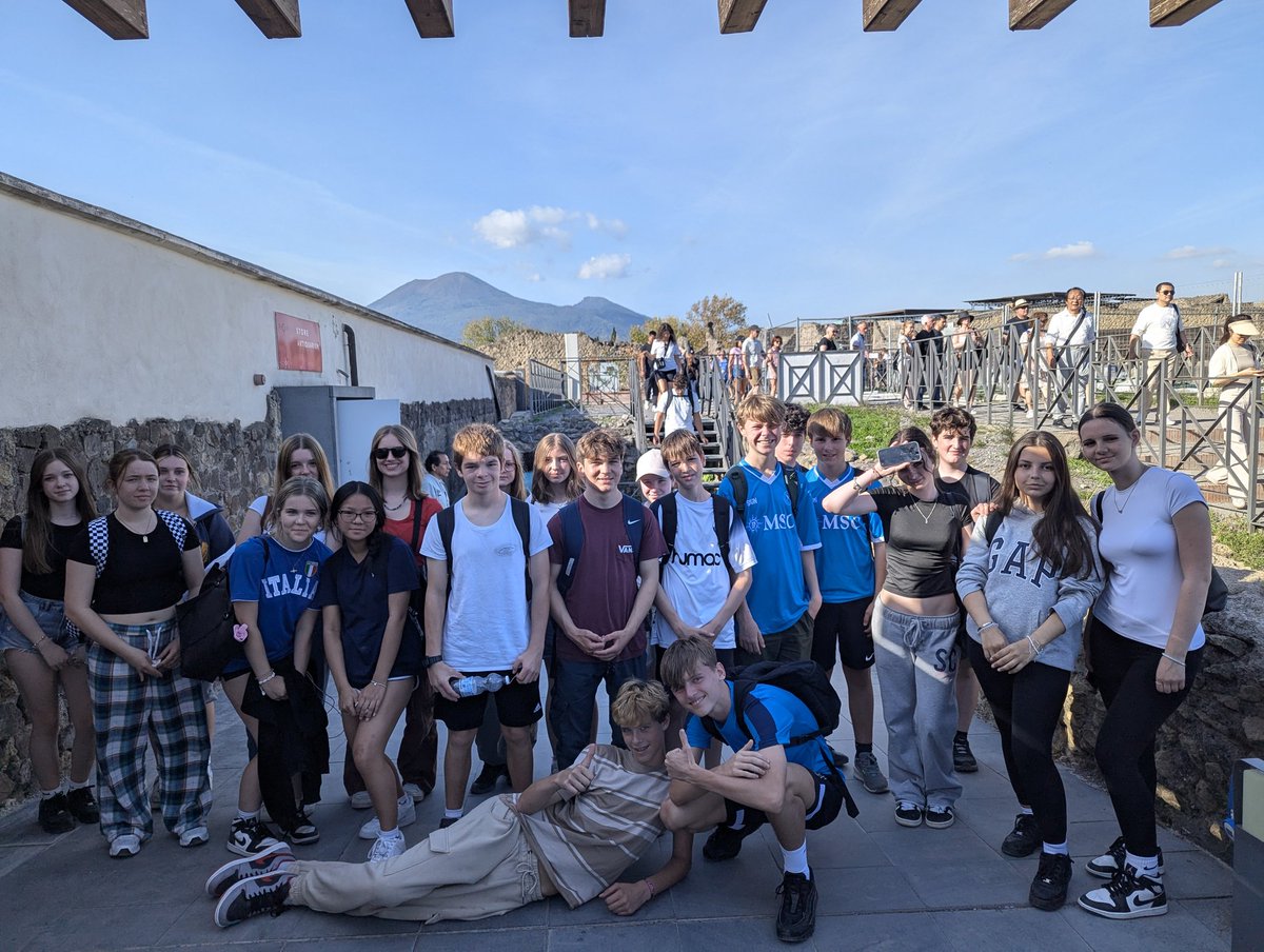 Our last stop - Pompeii! What a place to end another Mr Rowe's marvelous mystery tour