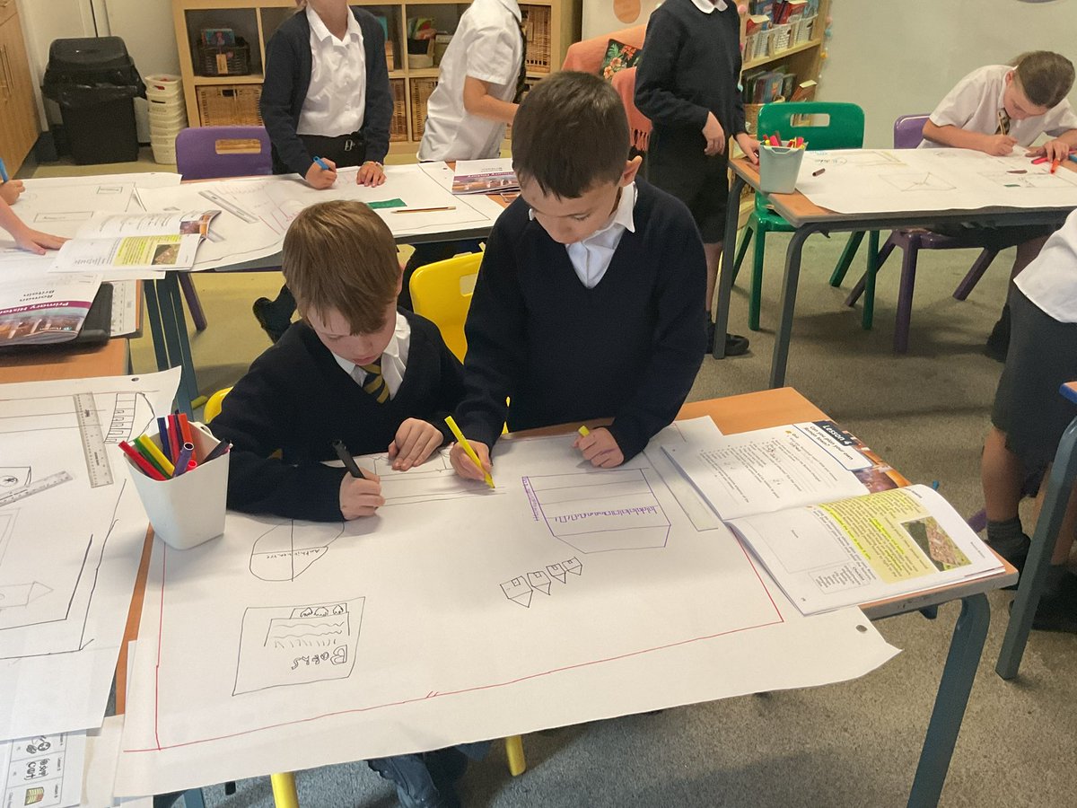 Y4 designed their own Roman town in history to show their learning about Roman civilization. <a href="/CroxtethC/">CroxtethCPS</a>