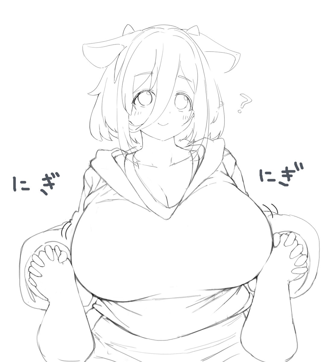 にぎにぎこんのちゃんのらくがき 