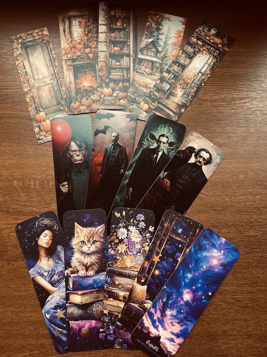 Metal1Bunny's tweet image. My October/Autumn bookmarks 🔖.

#Books #Bookmarks #Booklovers 

🔖📚🔖 🍂🧡🍂 🔖📚🔖