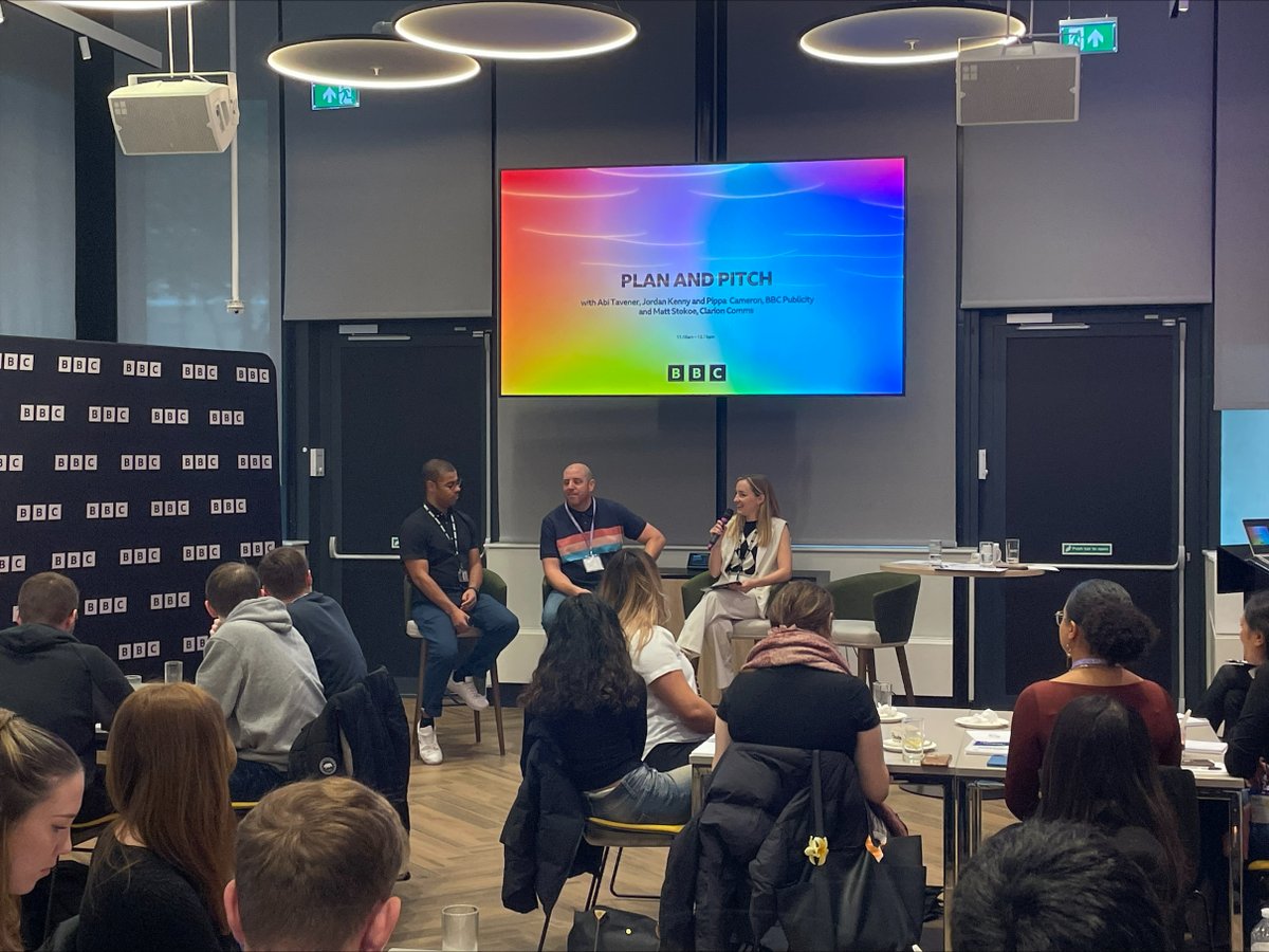 We're thrilled to be at the <a href="/BBC/">BBC</a> Broadcasting House for the PRCA Schools Outreach Programme today!

30 students are diving into PR &amp; Comms with interactive sessions, campaign pitches, and expert insights.

Thanks to <a href="/ClarionComms/">Clarion Comms</a> for sponsoring this exciting day!

<a href="/PRapprentices/">PR Apprenticeships</a>