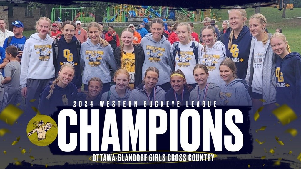 WBL CHAMPIONS!!
Congratulations to our girls Cross Country team for winning the WBL Championship on Saturday at Faurot Park! Anna Buddelmeyer placed 1st with a time of 19:07. 
The boys team placed 6th. Ty Rosengarten placed 1st with a time of 16:20.
