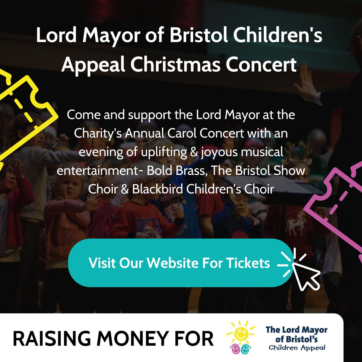 Christmas Carol Concert - More Info

🌐 Book your tickets now by following the link on our website - lordmayorofbristolappeal.com/events/carol-c… - and be part of this magical night!

Let’s spread the holiday cheer and make a difference together! 🎅🎁