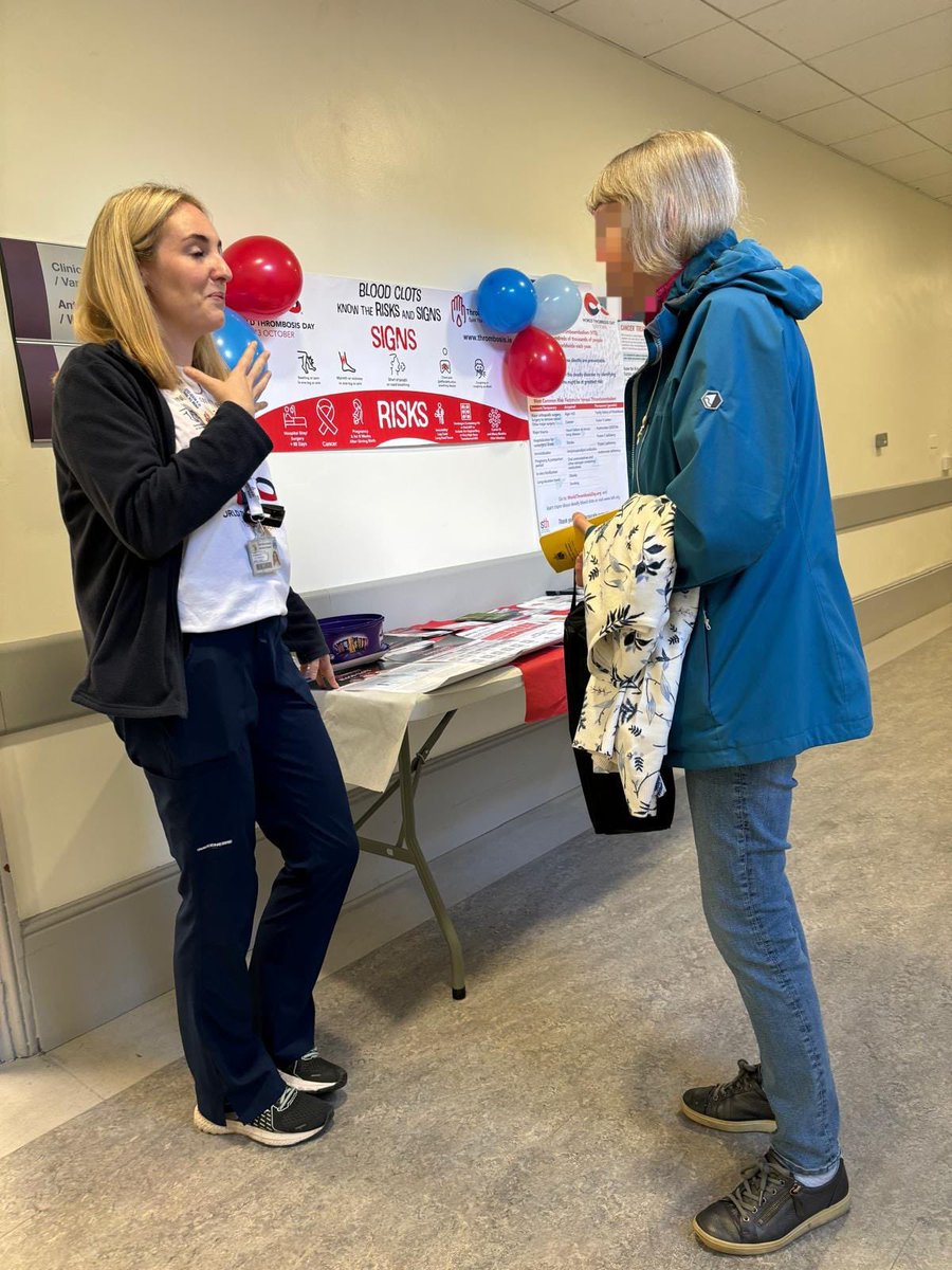 Lidhysolomon (@lidhy_anita) on Twitter photo #WorldThrombosisDay at The Mater Hospital. #thrombosis awareness for our patients
<a href="/thrombosisday/">World Thrombosis Day</a> <a href="/ThrombosisIrL/">Thrombosis Ireland</a> <a href="/NVTEProgramme/">NVTEP</a> <a href="/BarryKevane/">Barry Kevane</a> <a href="/DeeScottMcD/">Denise Scott</a> <a href="/fniainle/">Fionnuala Ní Áinle</a> <a href="/LizOBoyce/">Liz O'Boyce</a> #WTD <a href="/AnpMater/">Mater ANP Group</a> <a href="/MaterCNS/">Mater CNS</a> #WorldThrombosisDay at The Mater Hospital. #thrombosis awareness for our patients
<a href="/thrombosisday/">World Thrombosis Day</a> <a href="/ThrombosisIrL/">Thrombosis Ireland</a> <a href="/NVTEProgramme/">NVTEP</a> <a href="/BarryKevane/">Barry Kevane</a> <a href="/DeeScottMcD/">Denise Scott</a> <a href="/fniainle/">Fionnuala Ní Áinle</a> <a href="/LizOBoyce/">Liz O'Boyce</a> #WTD <a href="/AnpMater/">Mater ANP Group</a> <a href="/MaterCNS/">Mater CNS</a>