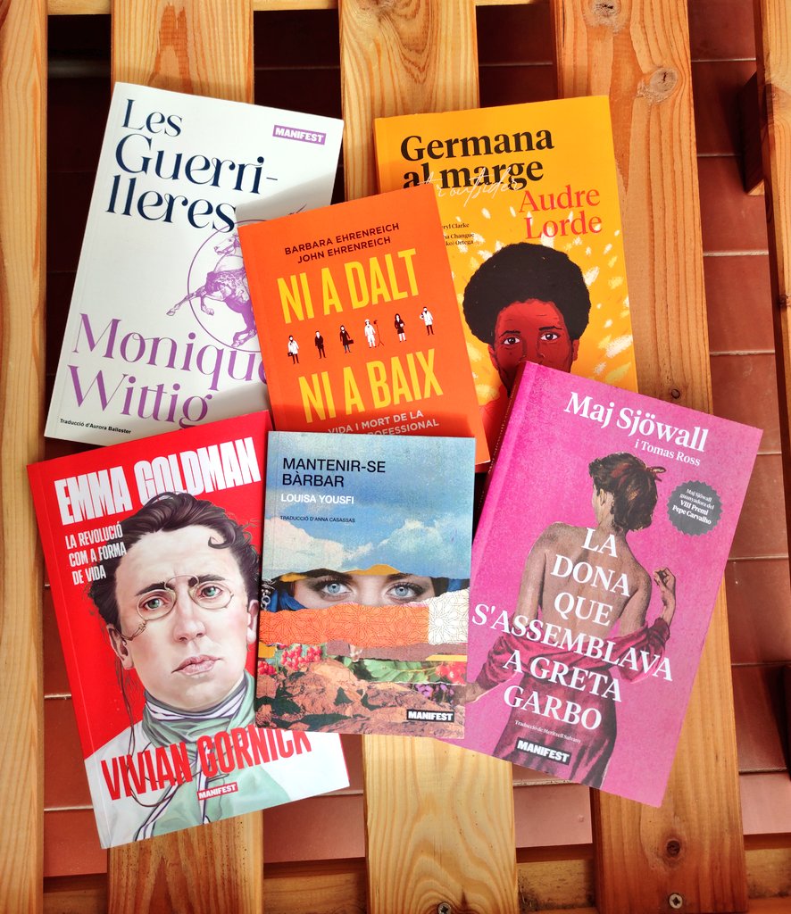 Avui celebrem #DiadelesEscriptores 🤍📚

🔶 Amb Monique Wittig, Barbara Ehrenreich, Audre Lorde, Vivian Gornick, <a href="/LouYou62/">Louisa Yousfi</a> o Maj Sjöwall son al catàleg de <a href="/ManifestLlibres/">Manifest Llibres</a>