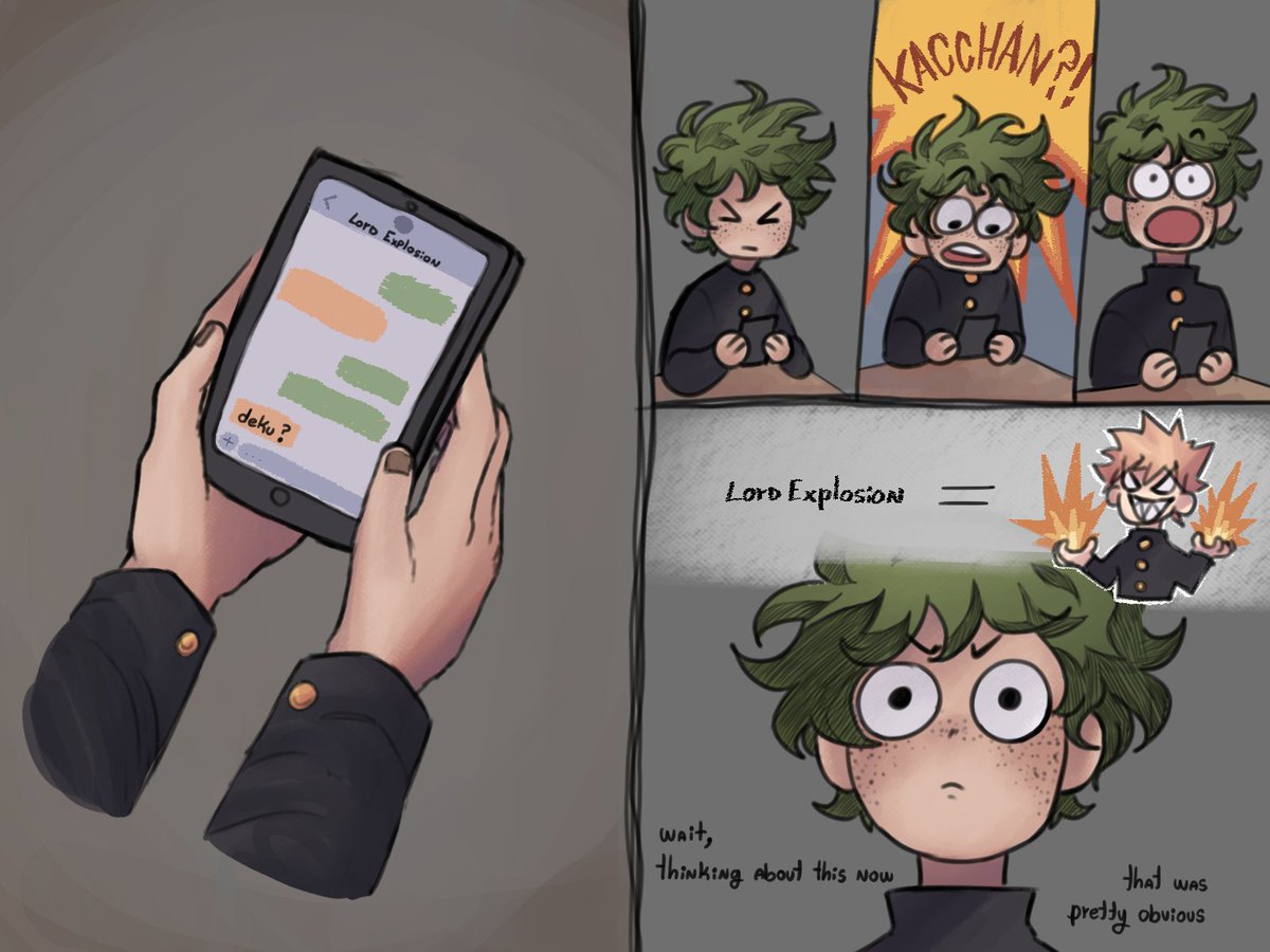 jasileira's tweet photo. more of #bkdk virtual boyfriends!!

the artstyle is different because I did it in clipstudio this time, and I'm still learning how to use the program

(sorry for any mistake) https://t.co/Z8sl7cOXLk