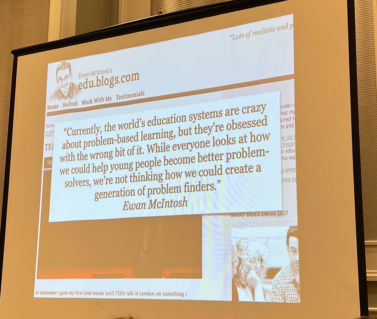 So many gems from <a href="/gcouros/">George Couros</a>! He embodies this quote by himself: “Always err on the side of the positive.” #pbl #innovatorsmindset #oagc24 <a href="/OAGCGifted/">Ohio Association for Gifted Children</a> <a href="/HamiltonCoESC/">HCESC</a>