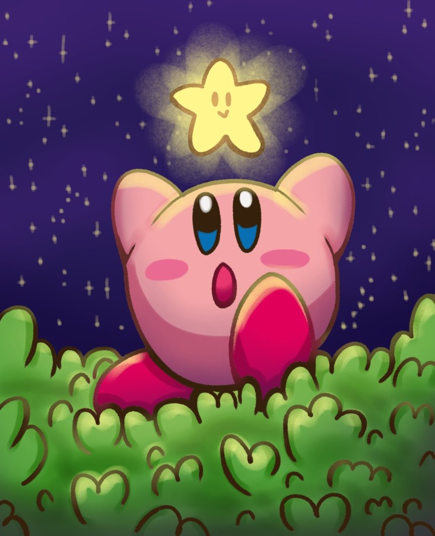 Voko_poyo's tweet photo. Kirby
#Kirby #art #digitalart #digital #Nintendo  #fanart #NintendoFanart
#painting #digitaldrawing  #Kirbyfanart #Nintendogames
#ibispaint https://t.co/HZXvkJeRwW