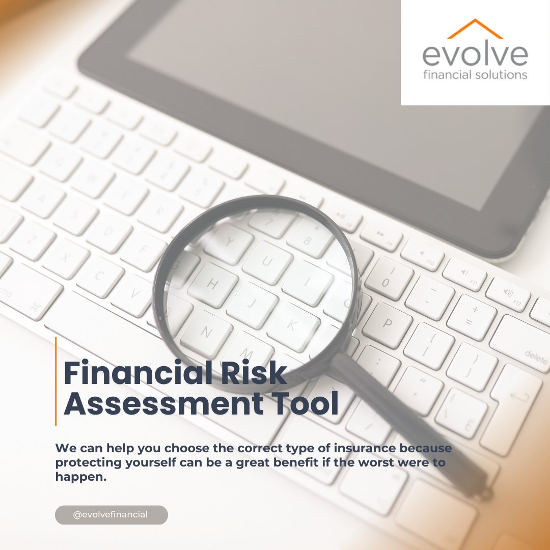 Everybody knows it's important to have insurance but how do you know what sort is right for you?

With our Financial Risk Assessment tool, we'll help you identify the right sort of insurance for your circumstances. Follow the link below to get started!

evolvefs.com/financial-risk…