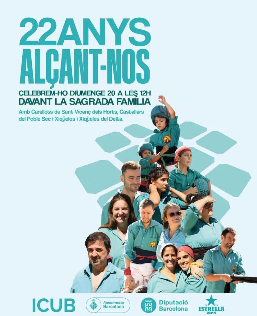 CastellersSAFA's tweet photo. Aquesta es la setmana del nostre aniversari 💚💪🏼

Us necessitem a tots!!
És igual si vens tots els dies o diades puntuals, si fa molt que no vens o ets qui encén la tauleta per fitxar. Us hi esperem!

Amb els nostres padrins @bandarres, fillols  @BlauDelta i amics @carallots https://t.co/COq0J6g5PF
