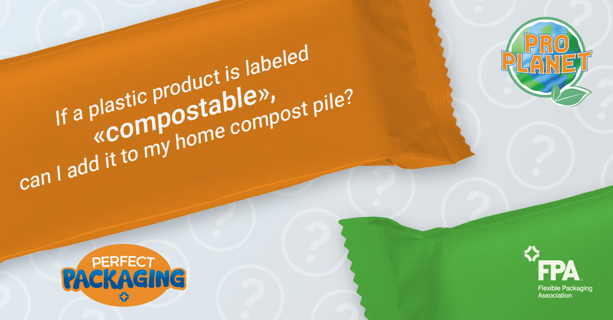 FlexPackOrg's tweet image. Composting is a hot topic! But confusion remains amongst consumers! 
DYK? Plastic that is labeled as compostable is generally intended to be sent to an industrial or commercial composting facility. #ProPlanet  zerowaste.com/blog/what-is-i…