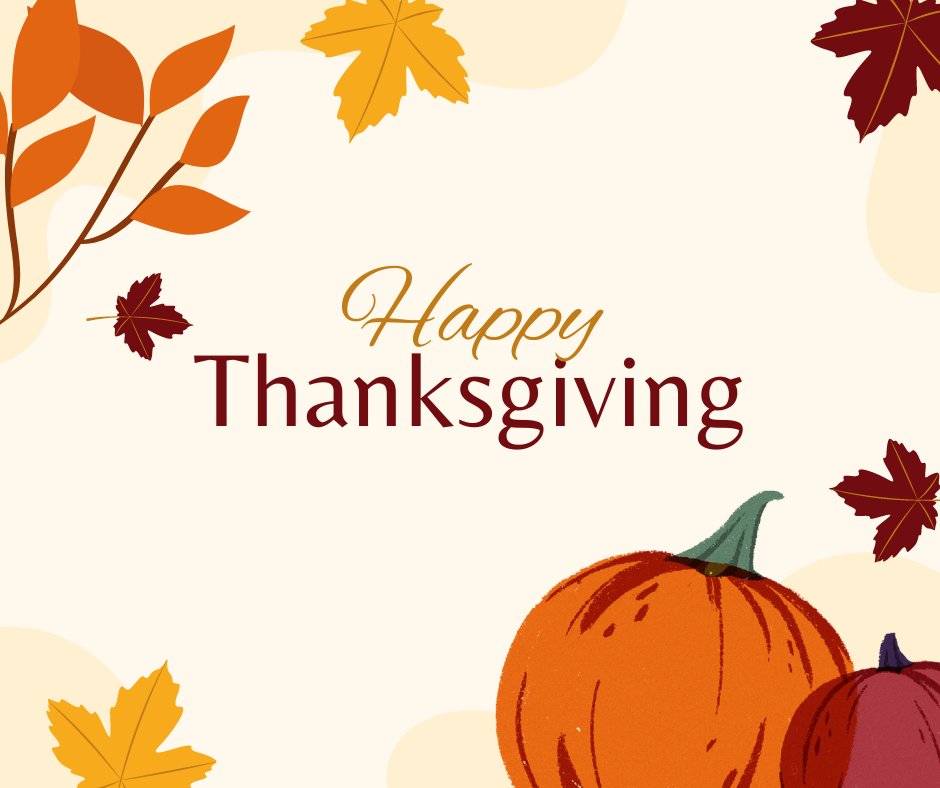 🍁 Happy Thanksgiving to our Canadian friends and partners! 🍁

We’re grateful for your continued support and collaboration. Please note that our office will be closed today, Monday, October 14, to celebrate the holiday. 

#ThanksgivingCanada #HolidayHours