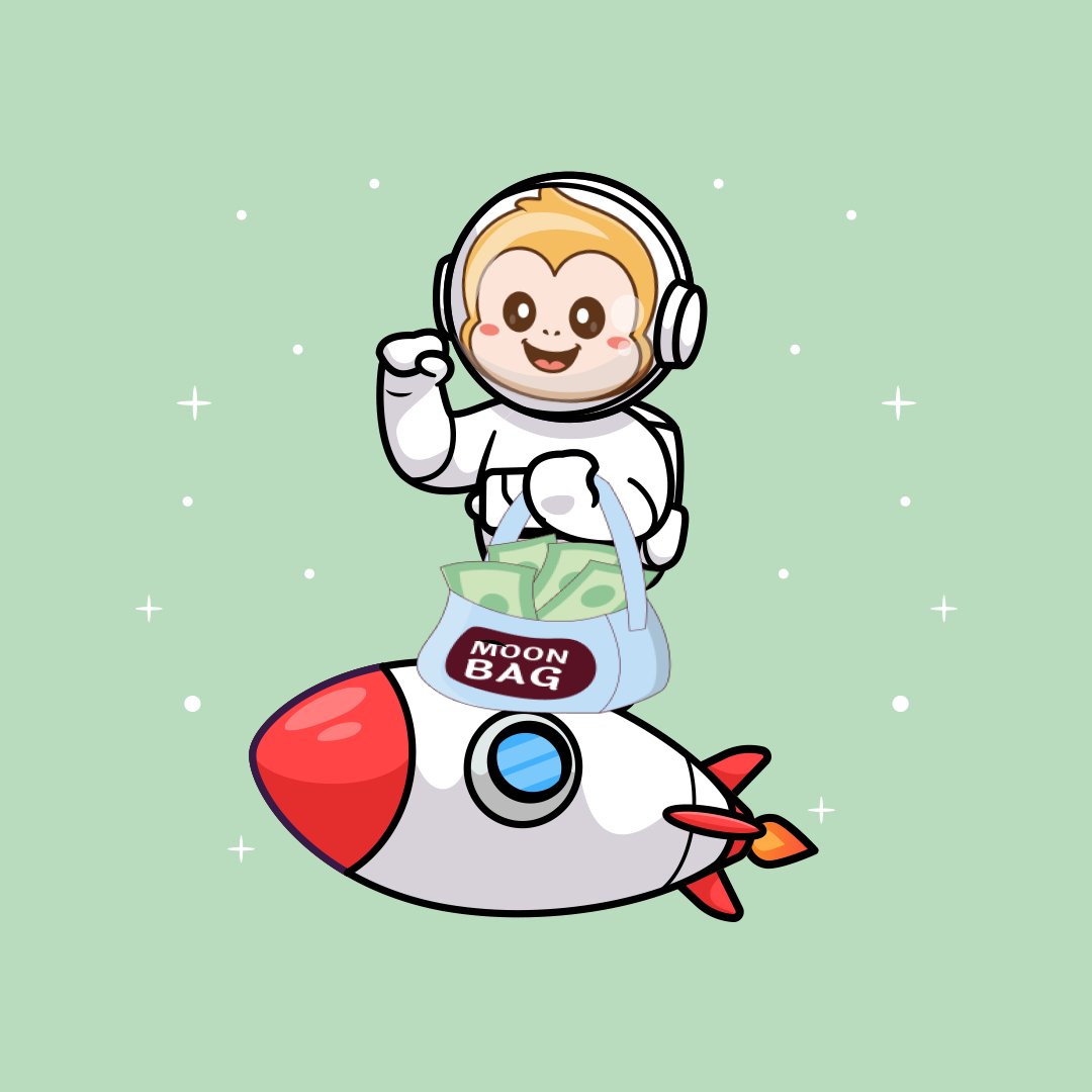 They say the magic word is HODL... and we’re holding strong to the moon! 🌙💼💥 

#MoonBag #HODL #MBAG #memecoin #journeytothemoon